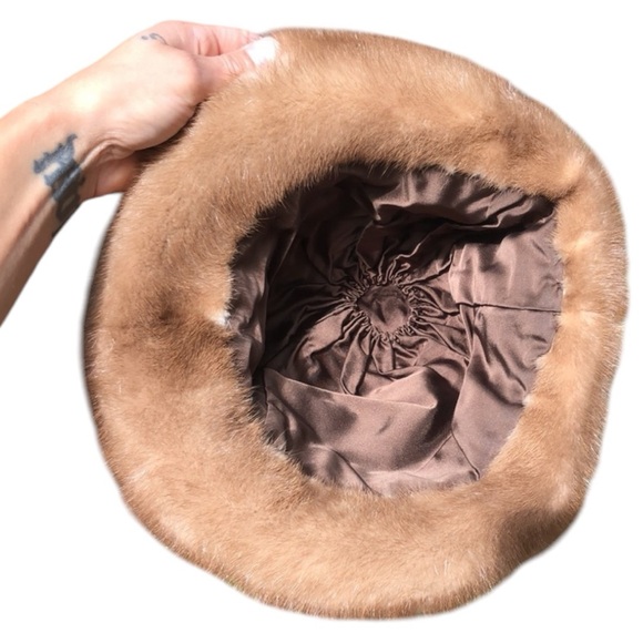 Vintage Mink fur top hat + FREE GIFT - Picture 6 of 7